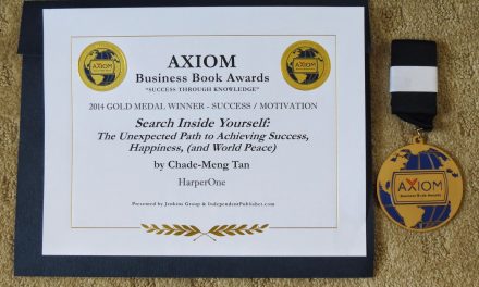 SIY wins Axiom Business Book Award